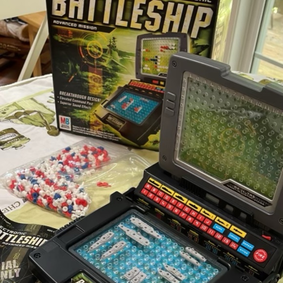 Milton Bradley Electronic Battleship Advanced Mission Working Condition! - Picture 1 of 3